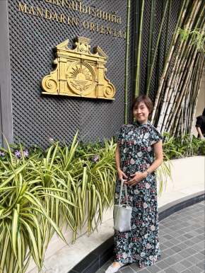 Rie Miller ヒョウ柄 ロングワンピース Rie Miller ヒョウ柄 ロング