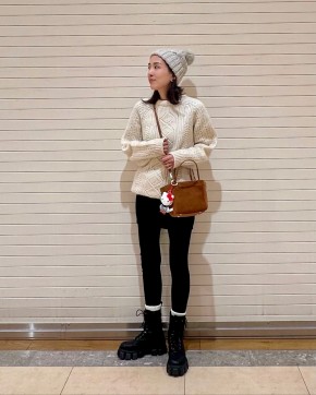 配色ニットコーディガン(カーディガン) | CHRISTIAN AUJARD