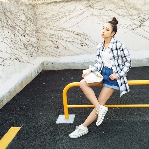 【春先のコーデに】CHANEL ショートパンツ チェック ツイード 1644756406_320.jpg