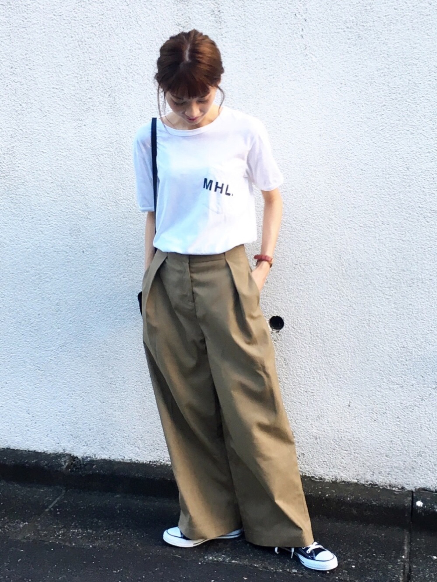 margaret howell チノパン S ベージュ カーキ mhl m65 2052563889.jpg?1696839159
