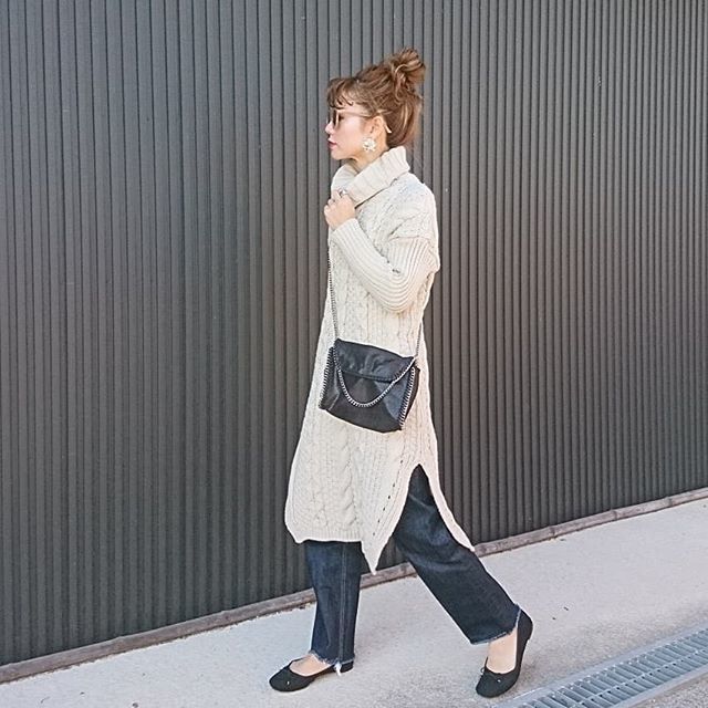 deicy - DEICY ローゲージモヘヤハイネックニット KNIT-D