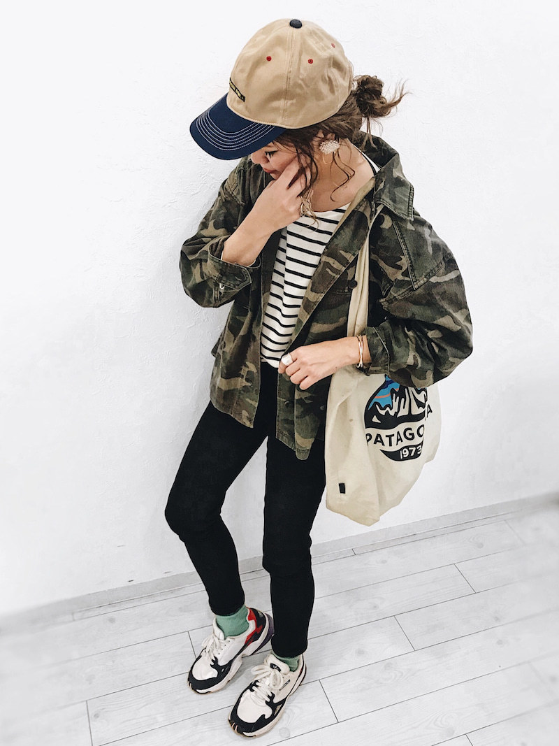 ベイビーBaybeeミリタリージャケット　デニムカーキ MADE IN USA 新品 米軍 デッドストック BDU ジャケット カーキ