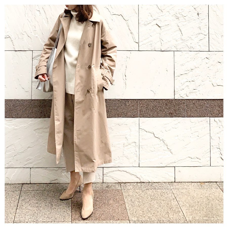 ベージュ ロング トレンチコート URBAN RESEARCH DOORS ベージュ ロング トレンチコート URBAN RESEARCH DOORS