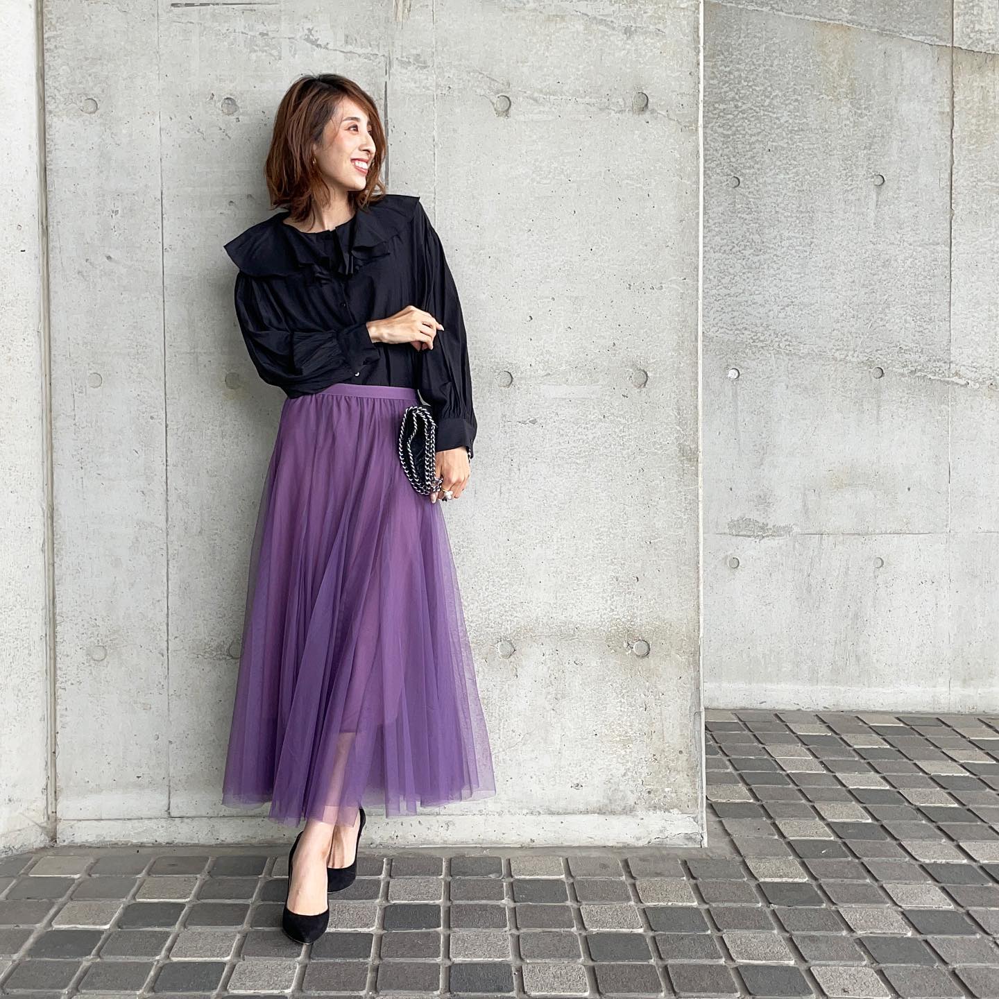 CHICWISH(シックウィッシュ)スパークルオンブルチュールスカート s0ioejjbtutkfg5ieydp.jpg