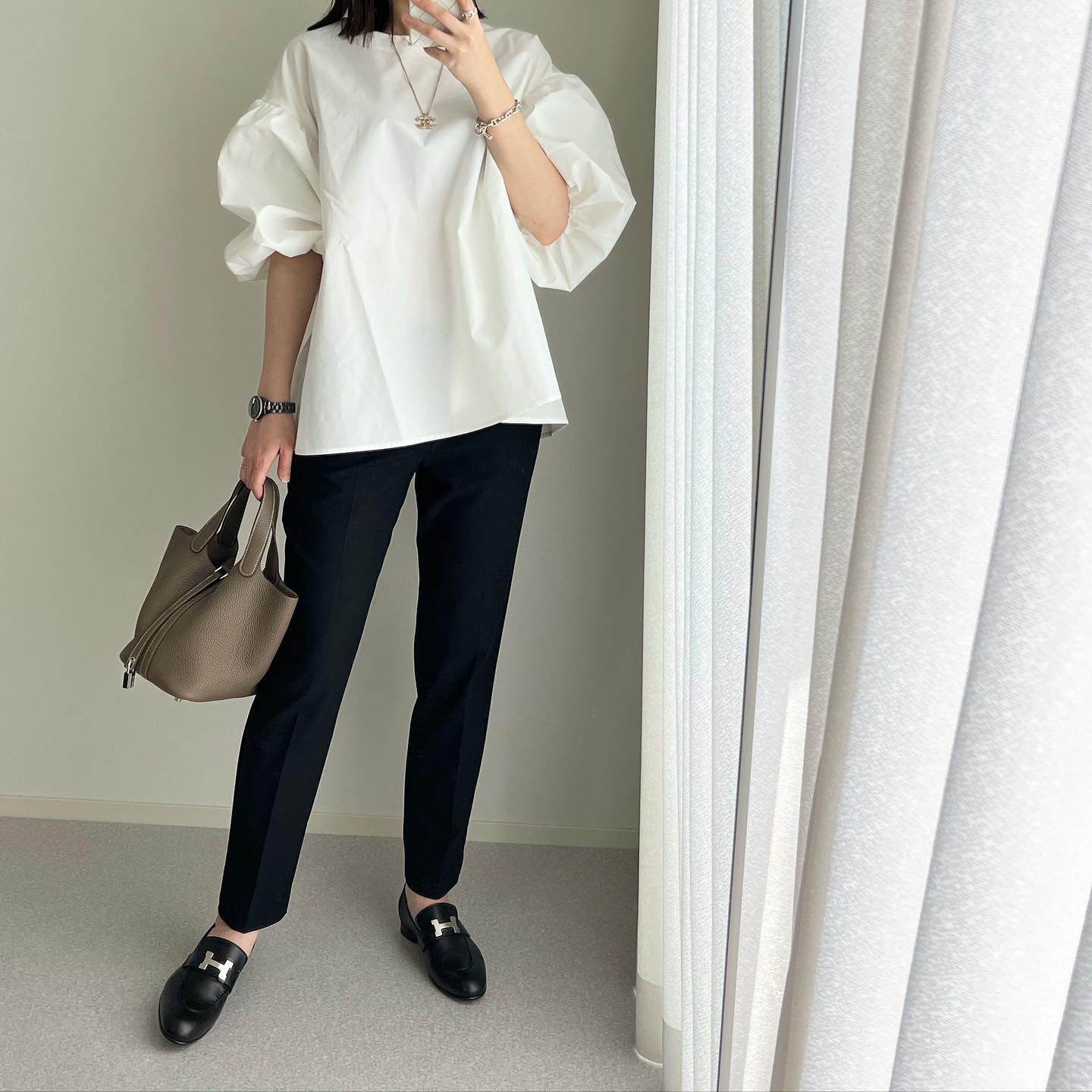 HERMÈS SELLIER エコバッグ ベージュ ickfr35hsi0vdnqgljfu.jpg