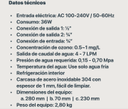 Sistema de Ozono OsmoService 7