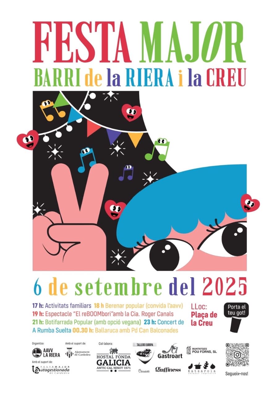 Festa Major del Barri de la Riera i la Creu 2025