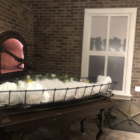 "The History of Cremation Exhibit" opening day