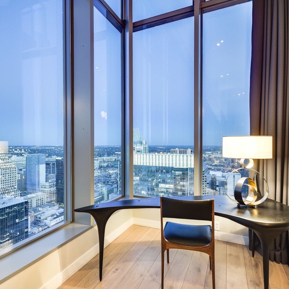 Distinctive Downtown Austin Apartments | 700 River - Green Penthouse Apartments Austin Texas