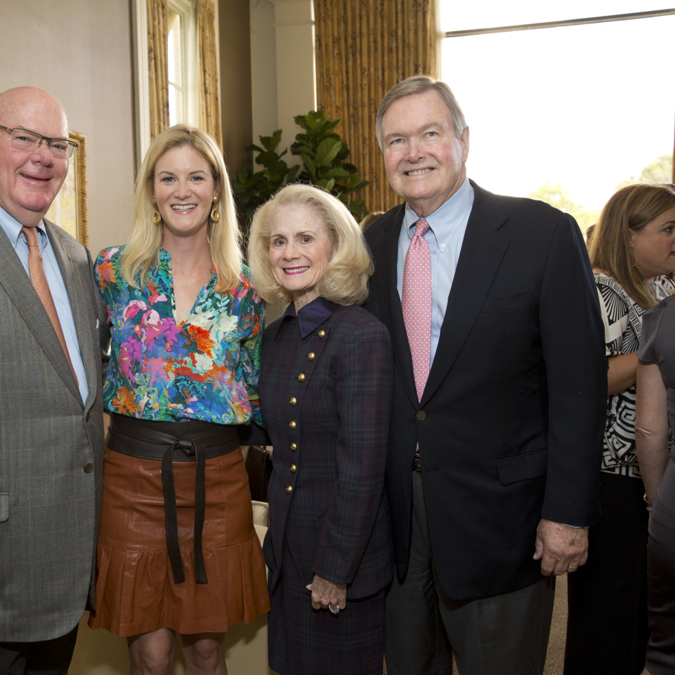 News, Shelby, Small Steps luncheon, Sept. 2015, Bob Speed, Allison Crosswell, Nancy and Harry Burrow