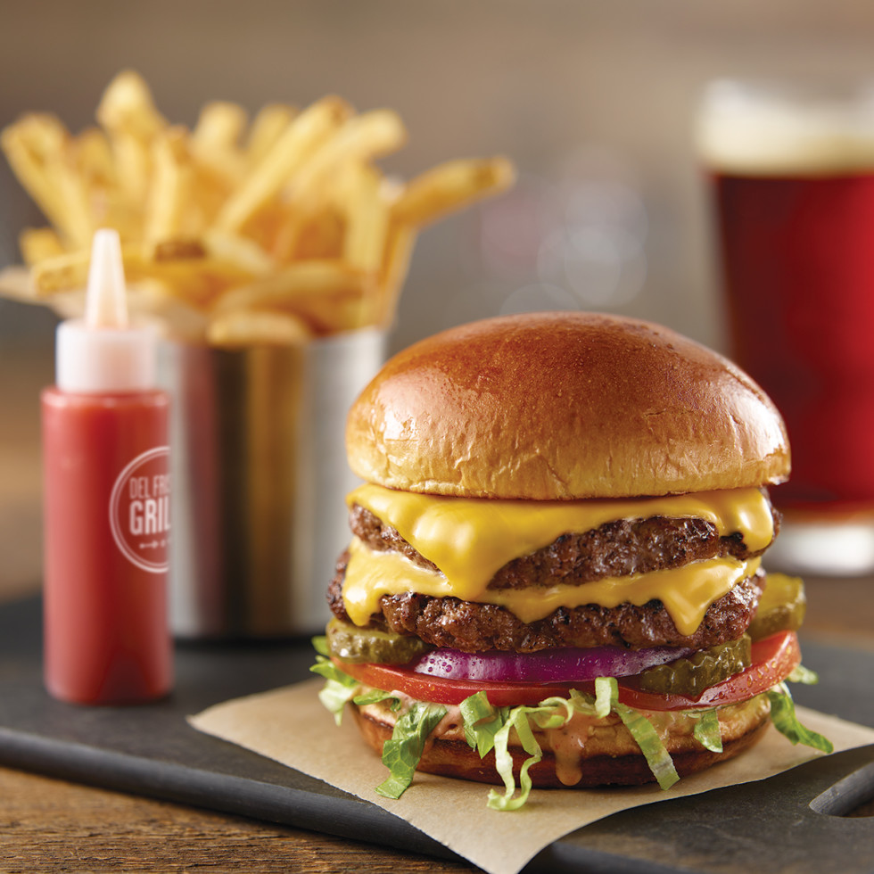 Del Frisco's Grille Cheeseburger