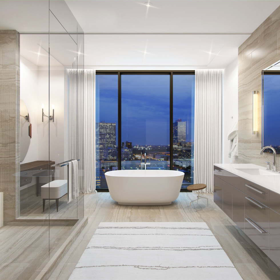 Two 10 Million Penthouses Top Out Conversion Of River Oaks Tower Culturemap Houston