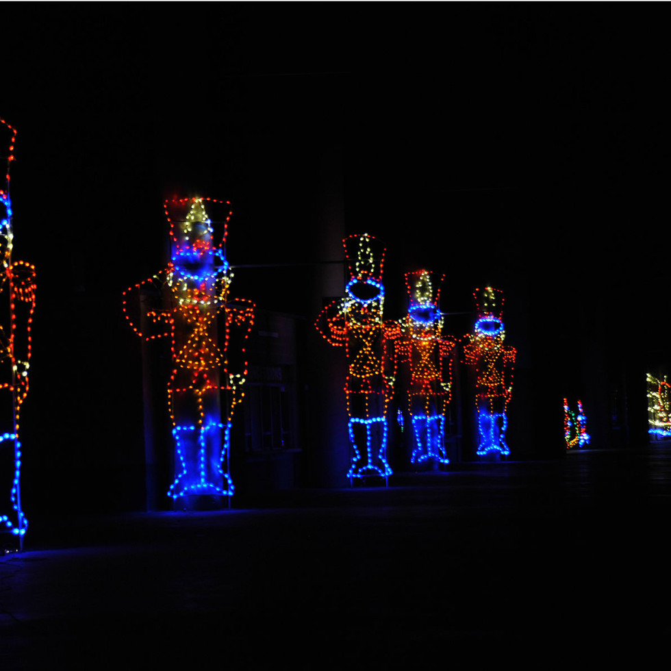 Spectacular holiday show lights up the track at Texas Motor Speedway