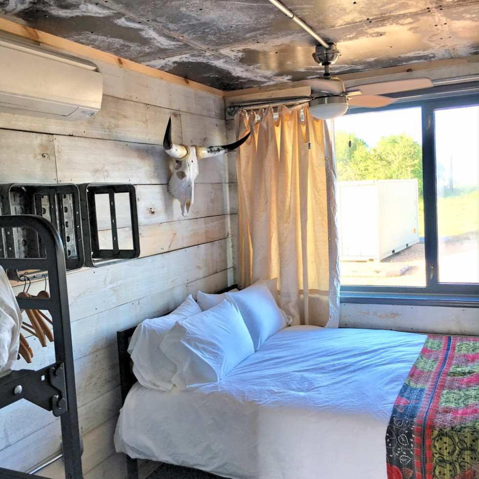 Texas' firstever shipping container hotel takes shape in Round Top