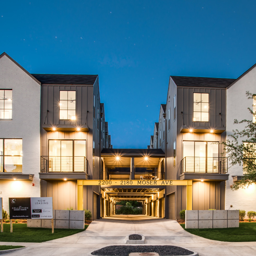These luxe Dallas townhome communities collect major style points