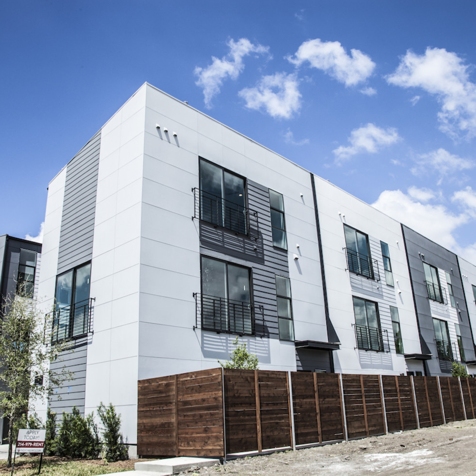 These luxe Dallas townhome communities collect major style points