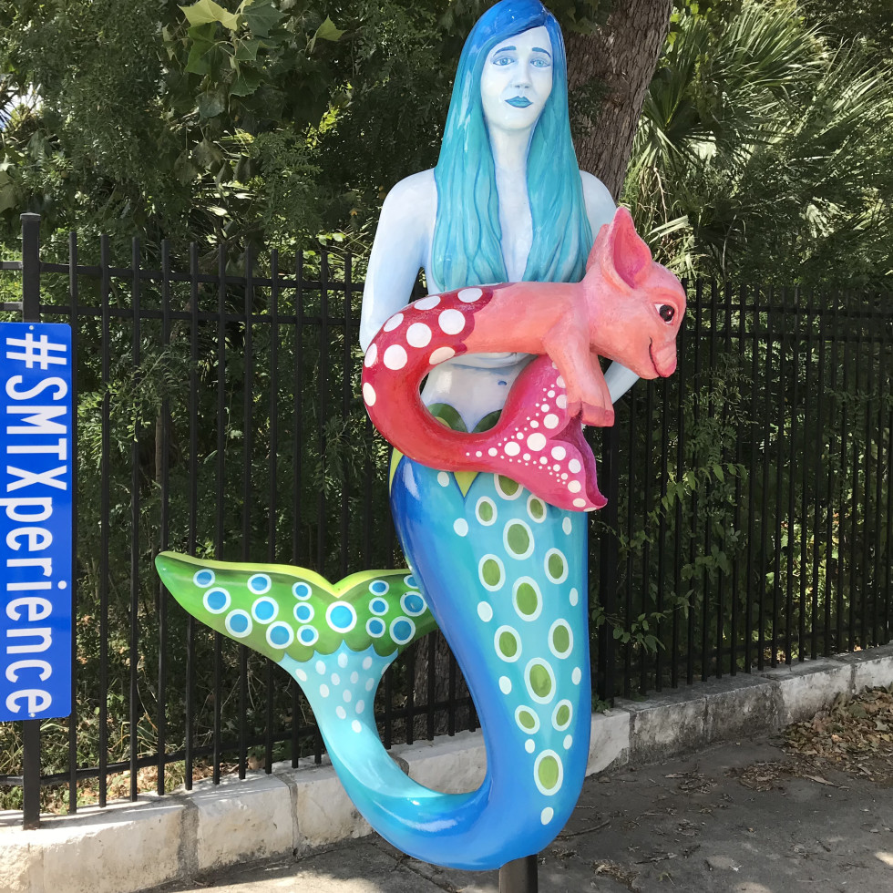 Mermaids surface in one of Texas' most unlikely spots San Marcos