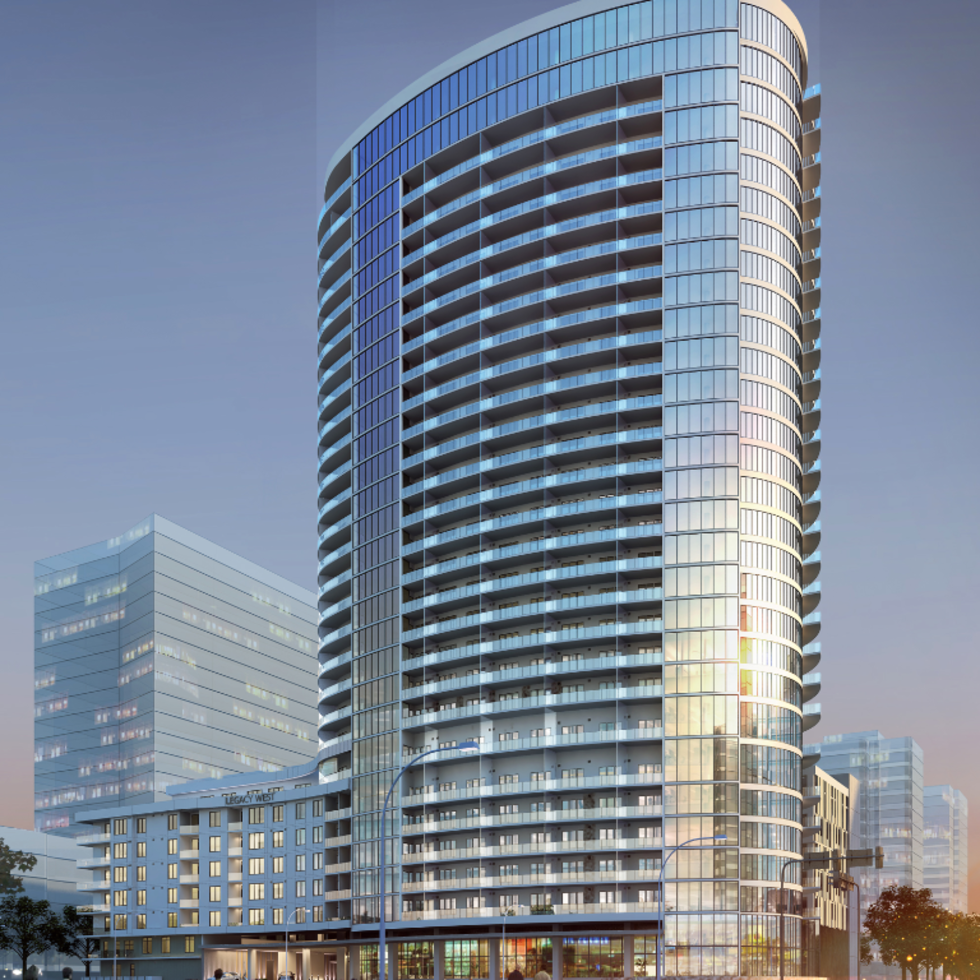 Image showcasing Penthouse atop world's skinniest skyscraper is now on the market for ...