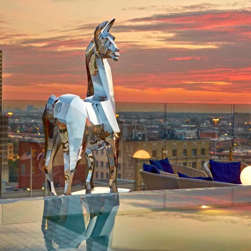 It's always happy hour at the coolest hotel pool bars in Dallas