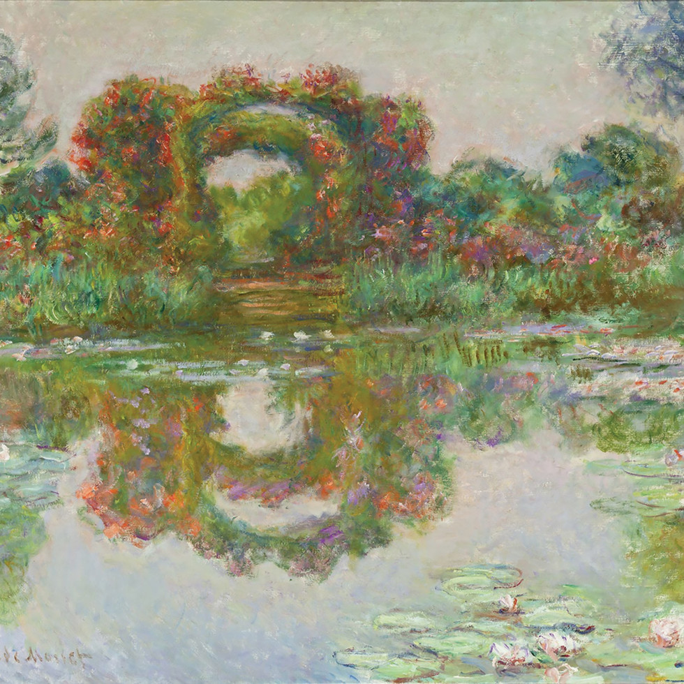 Monet, Flowering Arches Giverny