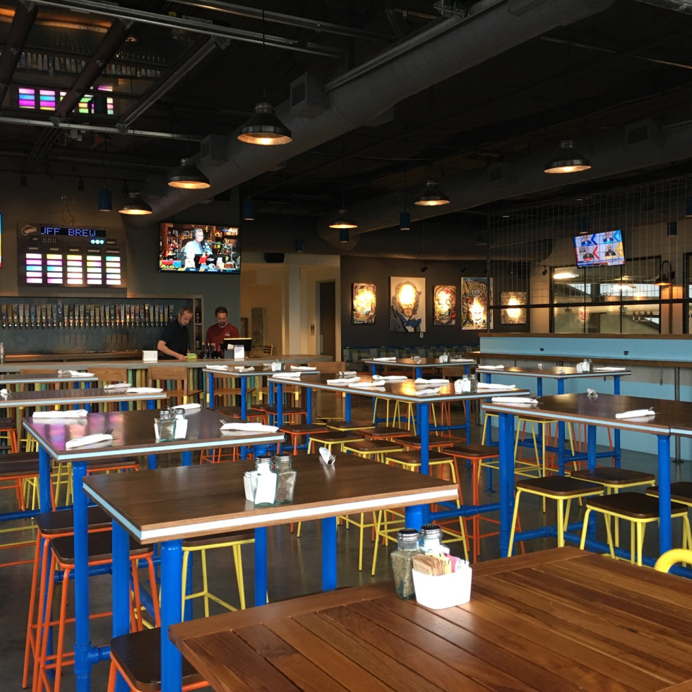 Buffbrew S Cool New Space Plus A Bite At Downtown S Newest Steakhouse Culturemap Houston Buffbrew S Cool New Space Plus A Bite At Downtown S Newest Steakhouse Culturemap Houston