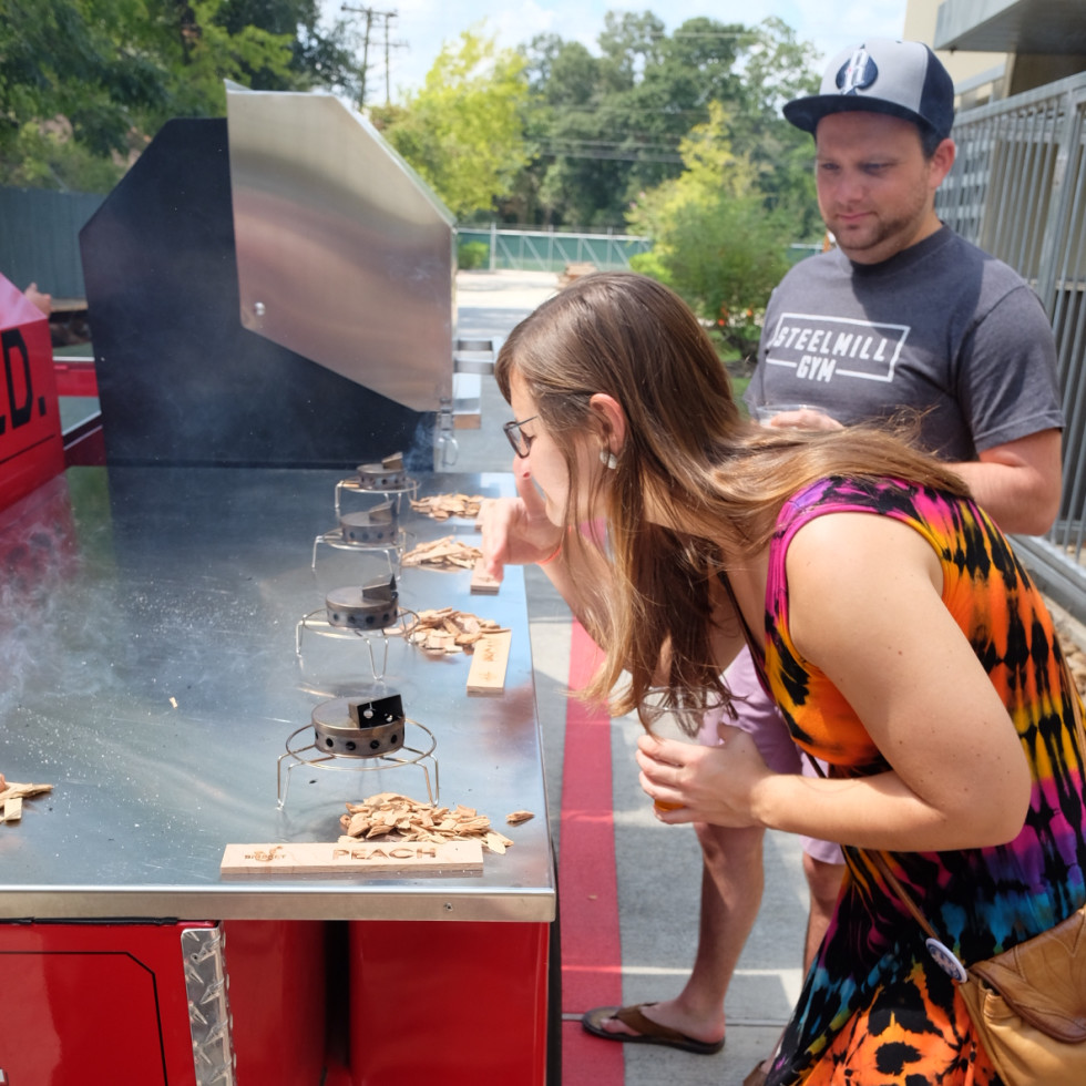 a backyard barbecue pitmaster thanks to this fun Houston class