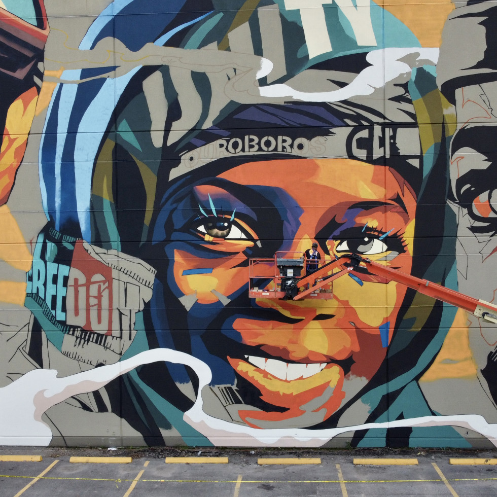 Zero Hunger Houston Mural