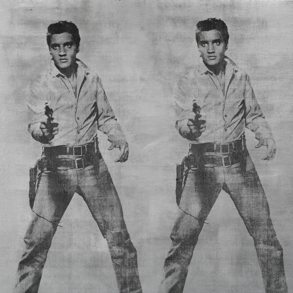 Andy Warhol, "Elvis 2 Times," Anne Marion