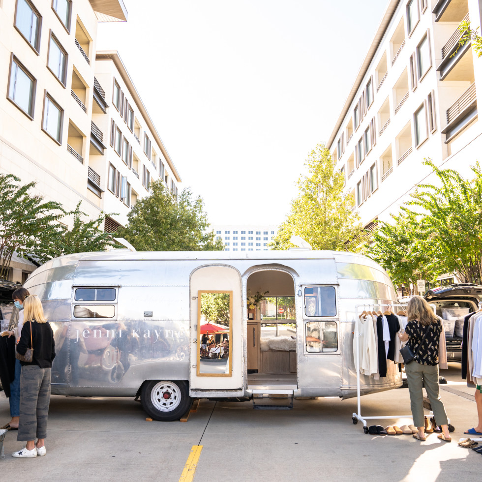Jenni Kayne airstream river oaks district shopping