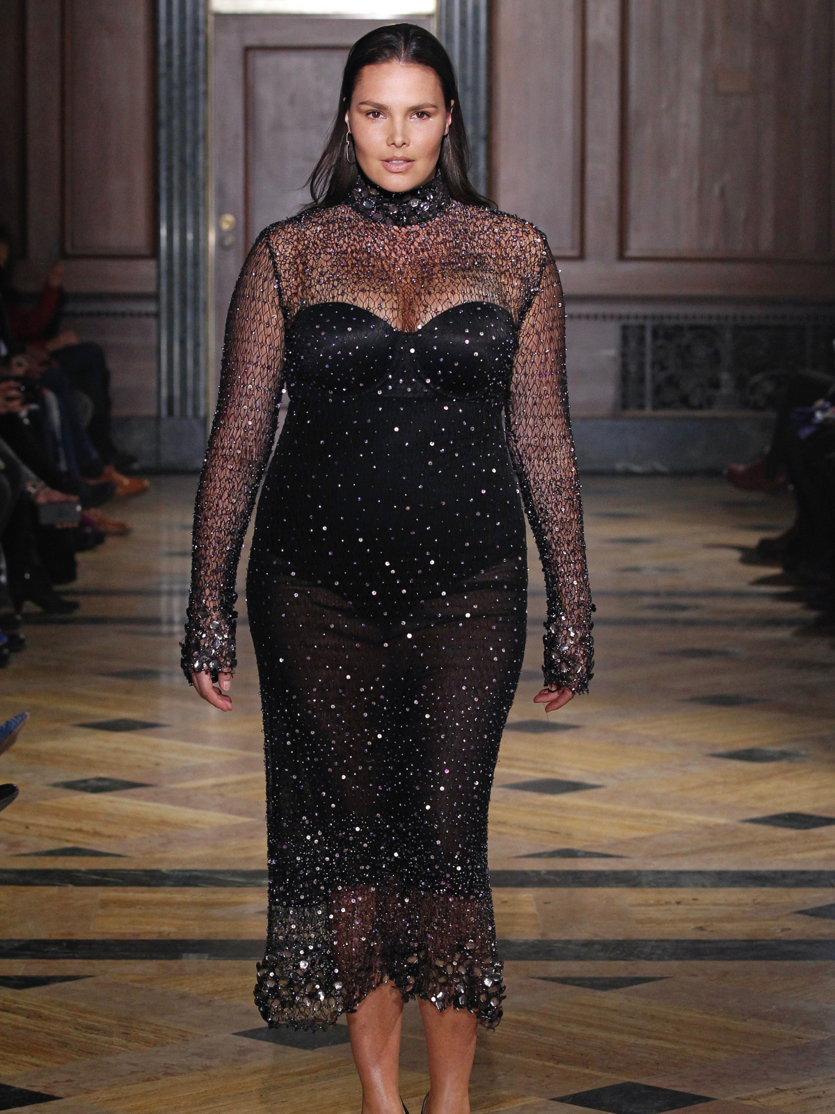 Saucy French designer unveils dramatic glam looks for all sizes ...