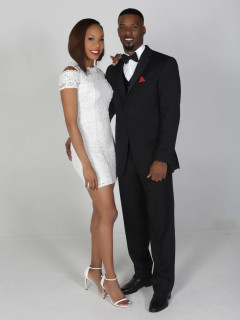 Sanya Richards-Ross and Aaron Ross