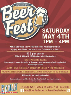 Kemah Boardwalk S International Beer Fest Event Culturemap Houston