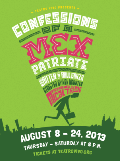 Teatro Vivo presents Confessions of a Mexpatriate