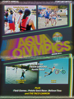 poster 2014 Fun fun fun fest Aqua Olympics