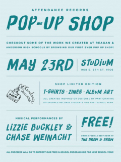 Attendance Records_Pop up Shop_May 2015