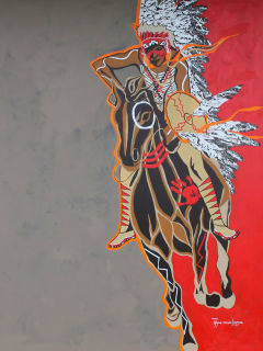 "Comanche Motion: The Art of Eric Tippeconnic" opening reception