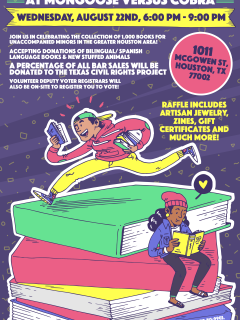 Book Drive Benefit & Celebration