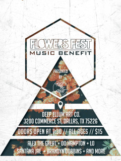 Flowers Fest Music Benefit