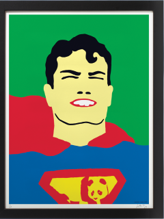 "My Hero! Contemporary Art & Superhero Action" opening day