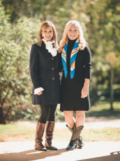 Equest Gala Chairs Lisa Laughlin and Katherine Wyker