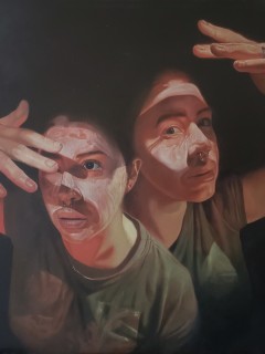 "Living Mirrors" opening reception