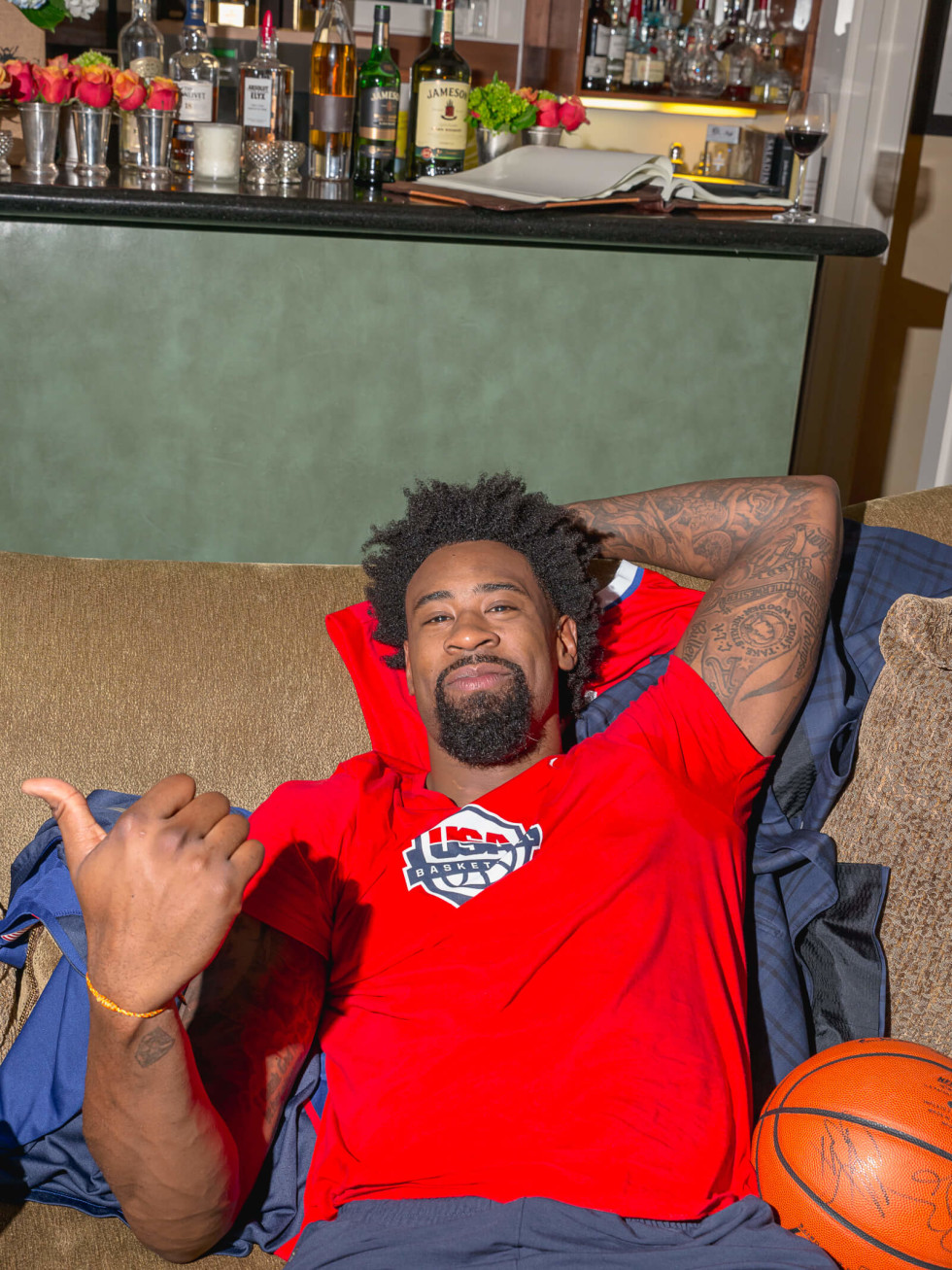 Olympic Basketball party 7/16, Hublot watch, DeAndre Jordan