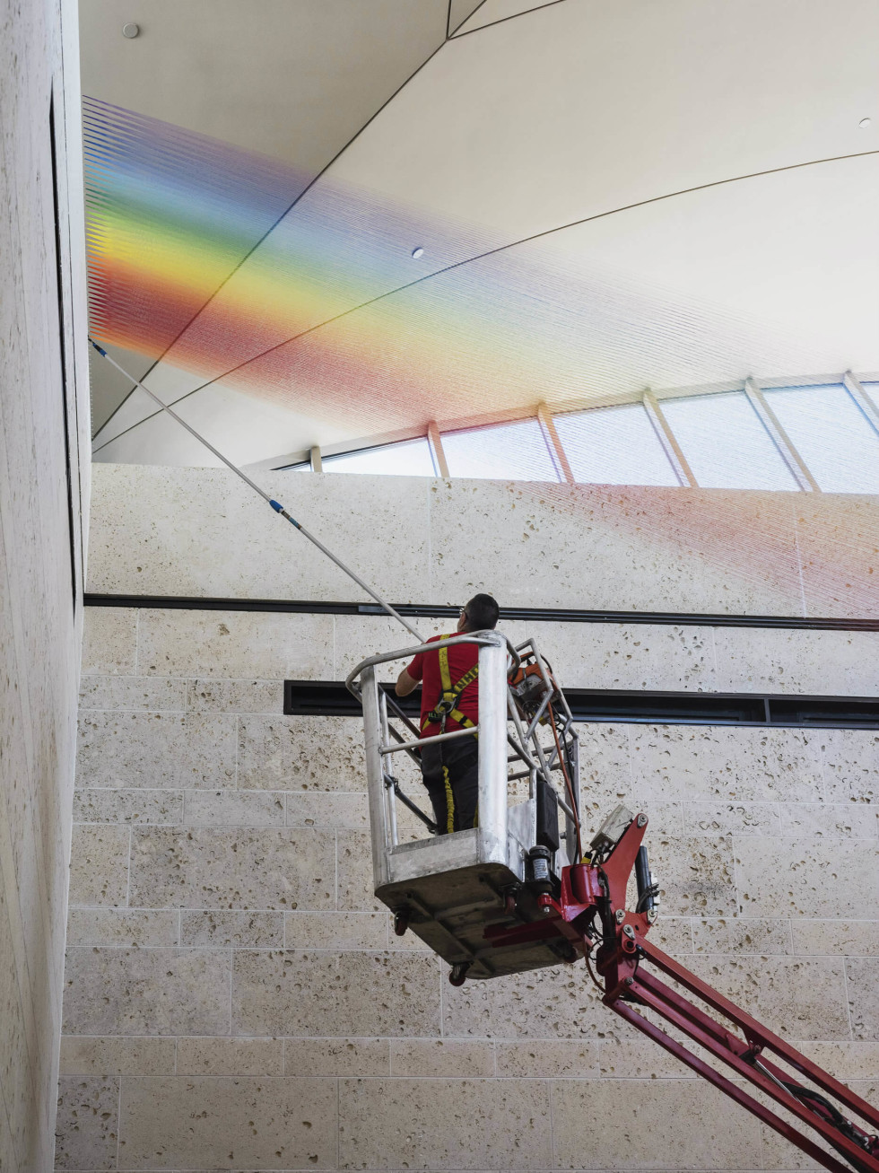 Artist Gabriel Dawe