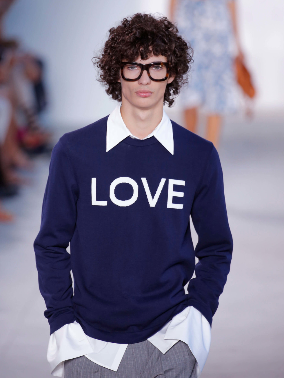 Michael kors love sweatshirt clearance