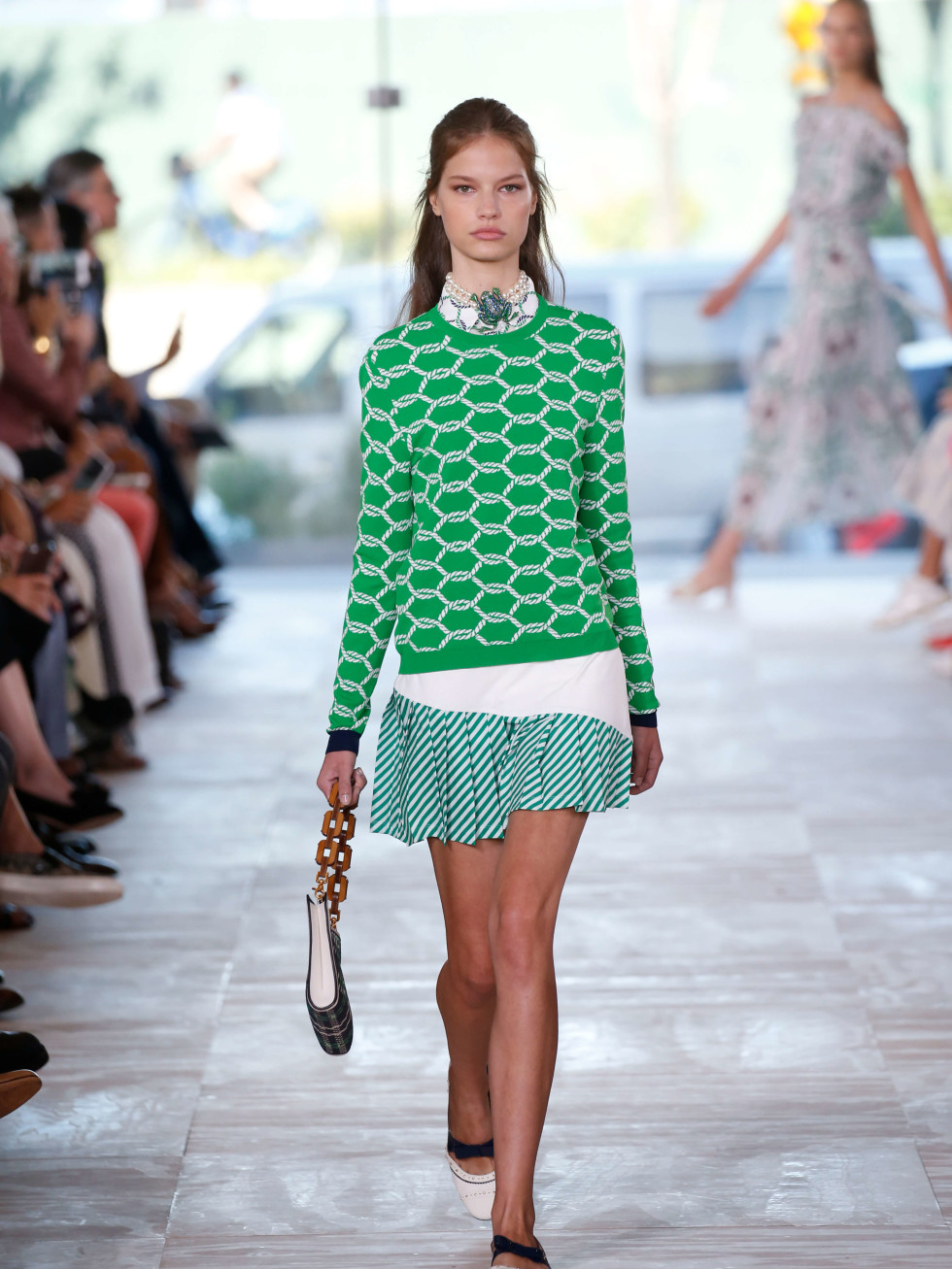Tory Burch spring 2017 collection look 2