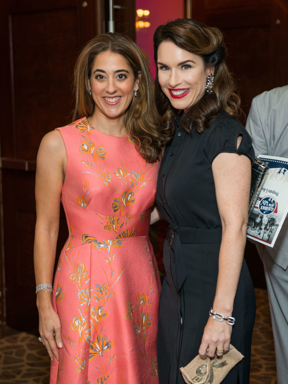Krista Somerville, Samantha Kennedy at Mission of Yahweh gala