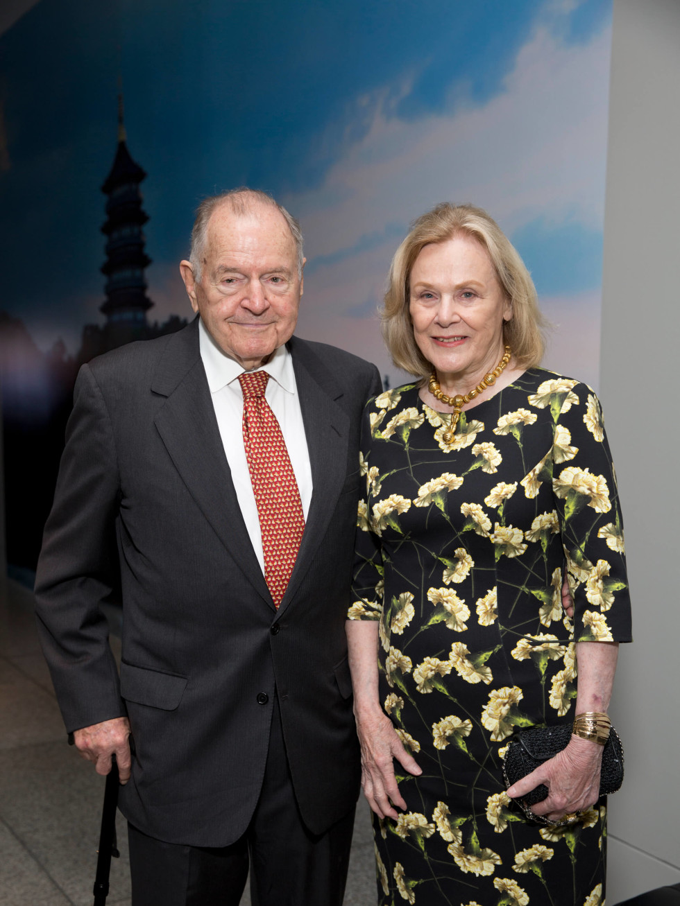 MFAH Emperors Treasures dinner, Charles Duncan, Anne Duncan