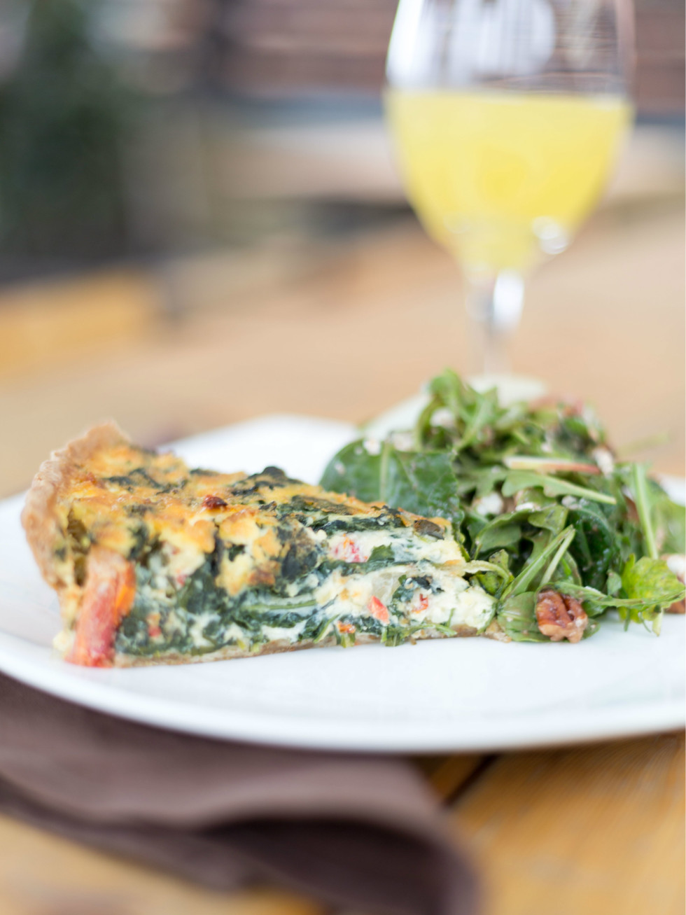 Quiche at Sundown at Granada