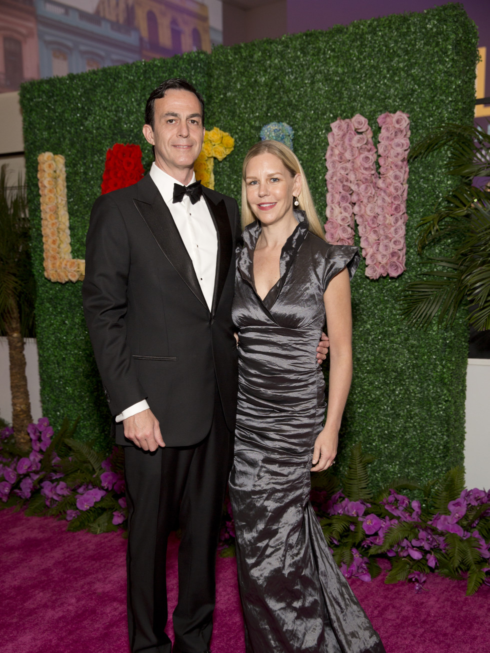 Marcos and Marilyn Basso at Latin American Experience Gala