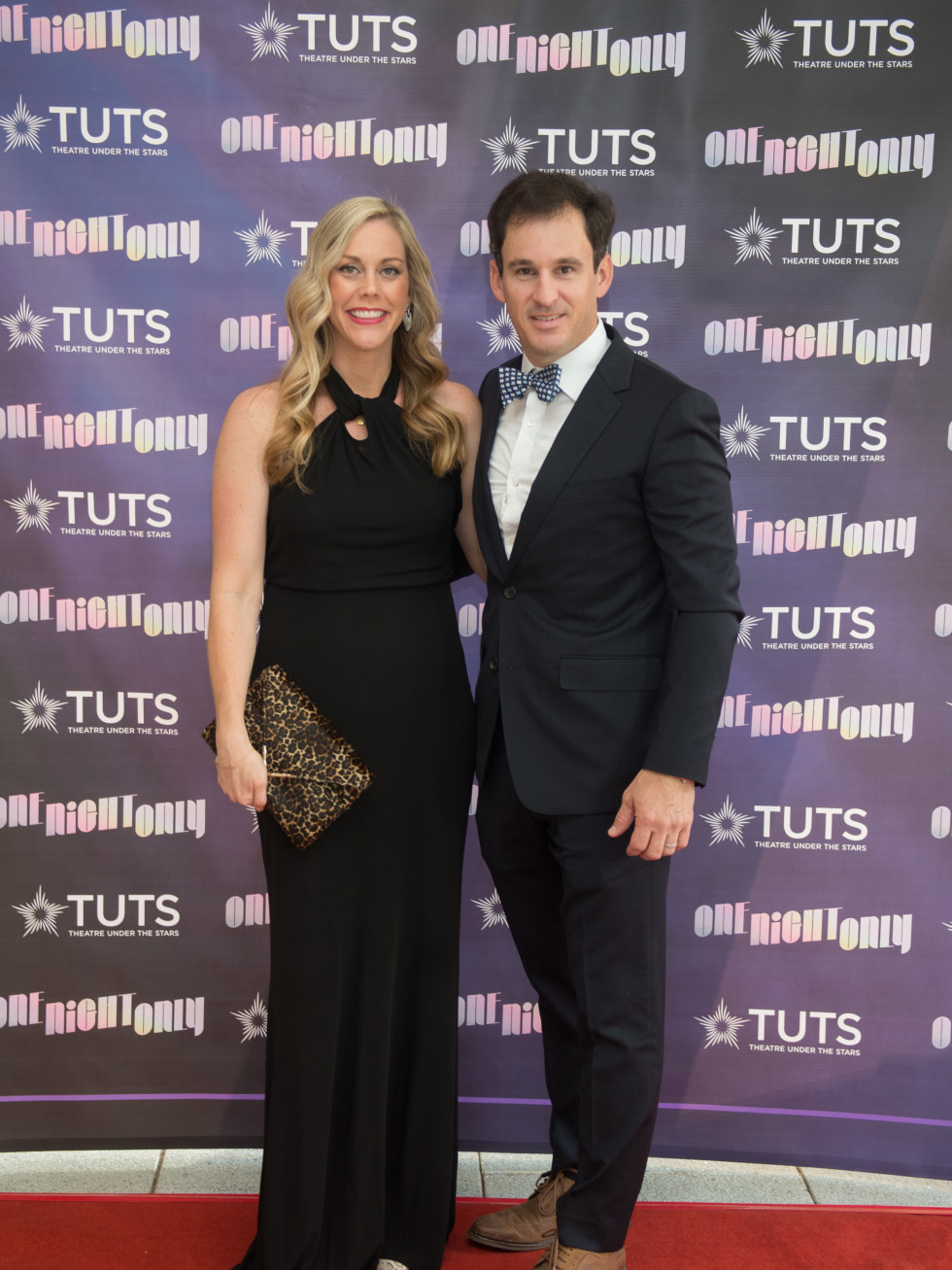 Heather and Shawn Conerly at 2017 TUTS Dreamgirls Gala